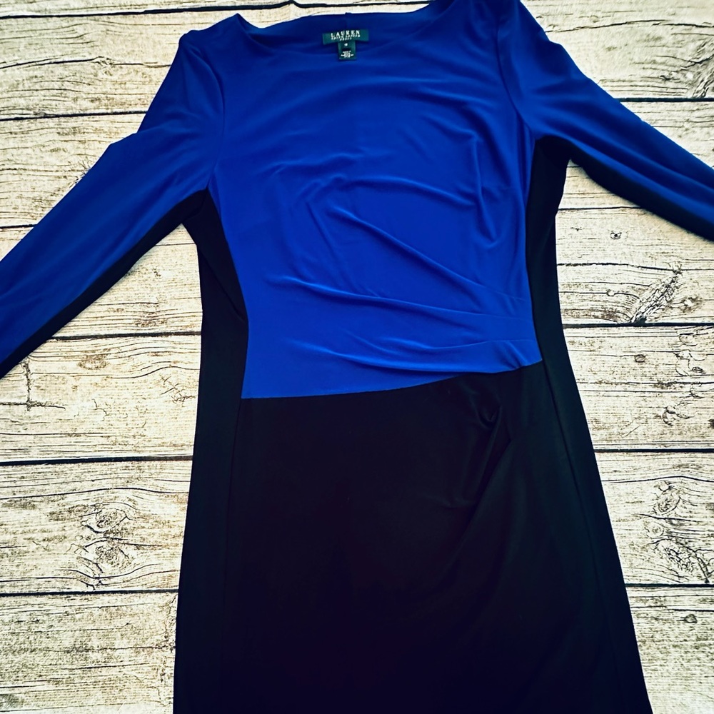 Lauren Ralph Lauren pull-on midi dress - NWOT. Never worn - Picture 3 of 10